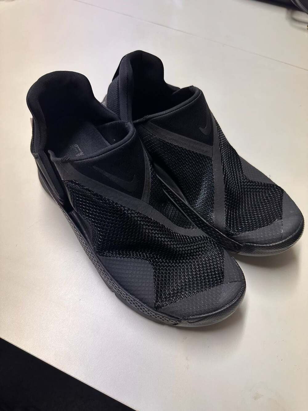 Nike Go FlyEase Triple Black DR5540-006 Slip-On Sneakers Shoes Size US 9.5